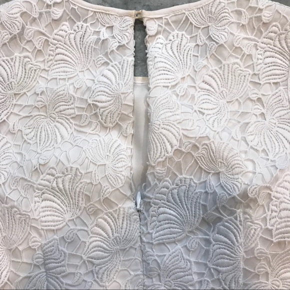 Ann Taylor White lace keyhole sundress graduation - Picture 3 of 4